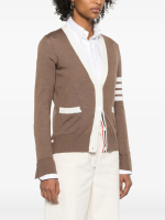 THOM BROWNE - Women Relaxed Fit V Neck Knitwear - Image 2