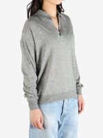 AURALEE - Women Cashmere Silk Skipper Polo - Image 2