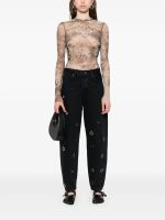 JEAN PAUL GAULTIER - Women Mesh "Médaillon" Long Sleeved Top