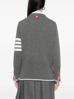 THOM BROWNE - Women Geese Jersey Intarsia Boxy Crew Neck Knitwear - Image 3