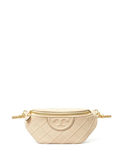 Tan bag, front view