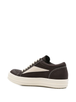 RICK OWENS - Men Scarpe In Pelle Vintage Sneakers - Image 3