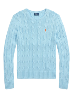 POLO RALPH LAUREN - Women Pima Cotton Julianna Long Sleeve Pullover - Image 4