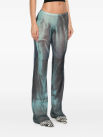 JEAN PAUL GAULTIER - Women Mesh Printed "Water" Trouser - Image 2