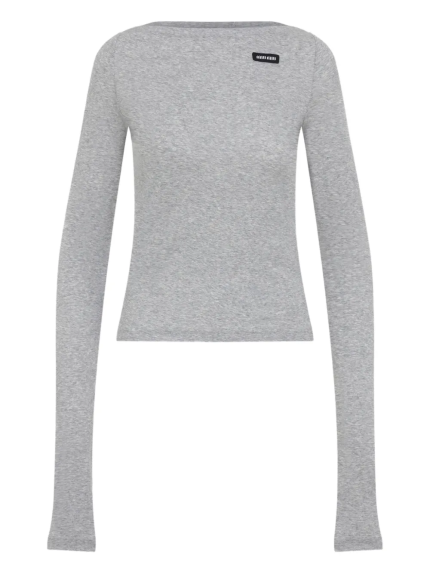 MIU MIU - Women Ribbed Jersey Top