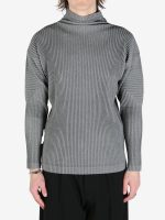 HOMME PLISSE ISSEY MIYAKE - Men Heather Pleats Top