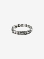 HOORSENBUHS - Americana Band With Diamonds Ring