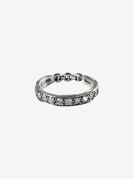 HOORSENBUHS - Americana Band With Diamonds Ring