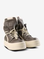 RICK OWENS - Men Leather Mega Bumper Geobasket - Image 2