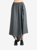 Y'S - Women Y-Pants w/ Scarf Fabric Skirts