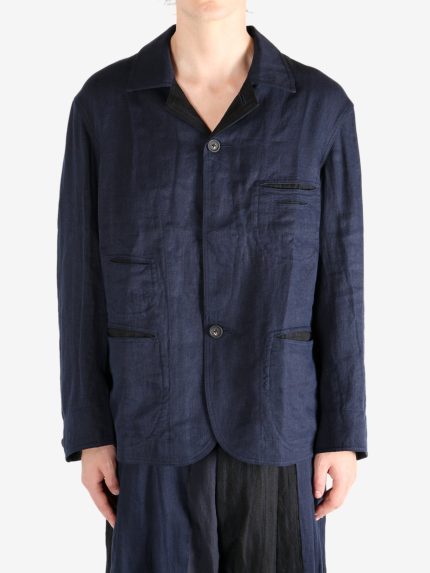 ZIGGY CHEN - Men Patchwork Field Jacket