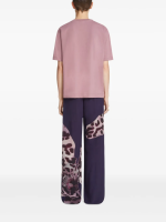 DRIES VAN NOTEN - Women Printed Viscose Pants - Image 3
