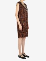 DRIES VAN NOTEN - Women Embellished V-Neck Dress - Image 2