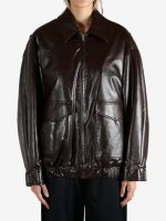 MM6 Maison Margiela - Women Faux Leather Jacket