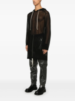 RICK OWENS - Men Viscose Hoodie - Image 2