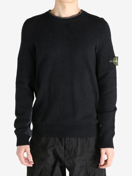 STONE ISLAND - Men Loose-Fit Crewneck Sweater