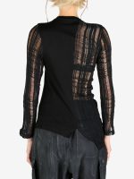 Y'S - Women H-Right Hem Crunched Top - Image 3