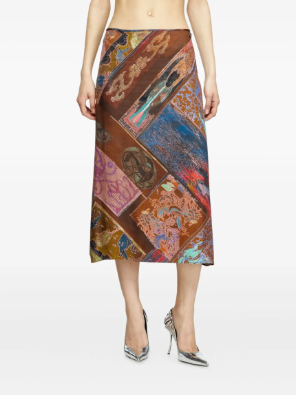 DIESEL - Women O-Rchid Skirt