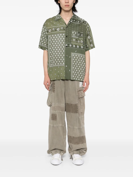 MAISON MIHARA YASUHIRO - Men Repair Cargo Trousers