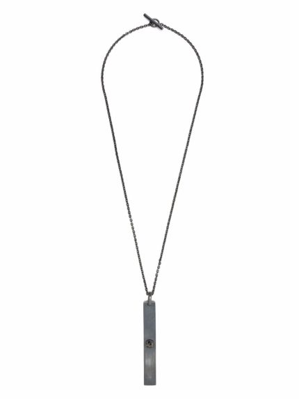 PARTS OF FOUR - Plate Necklace (2.4 CT, Black Diamond, KA+BLKDIA)