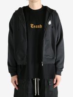 VETEMENTS - Men Polizei Fitted Zip-Up Hoodie