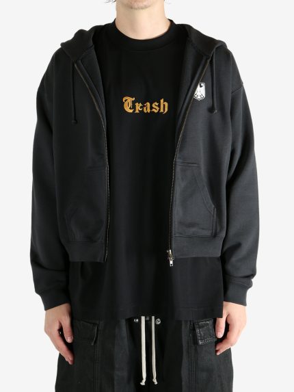 VETEMENTS - Men Polizei Fitted Zip-Up Hoodie
