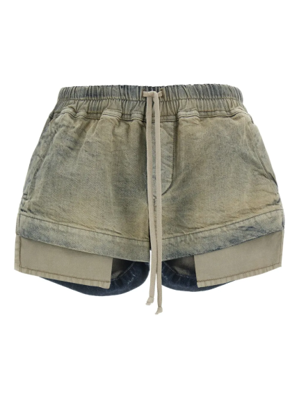 RICK OWENS DRKSHDW - Women Denim Fog Boxers