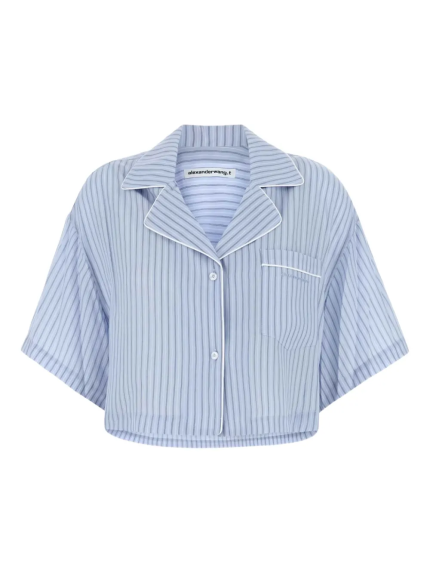T BY ALEXANDER WANG - Women Cropped Shirt