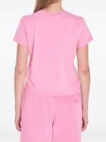 T BY ALEXANDER WANG - Women Essential Jersey Puff Logo Shrunk Tee - Image 4