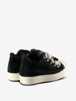 RICK OWENS - Women Scarpe In Pelliccia Jumbolace Low Sneakers - Image 3
