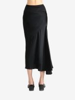 RICK OWENS - Women Charmeuse A Line Bias Skirt - Image 3
