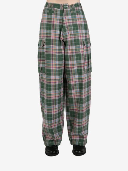 SKY HIGH FARM - Unisex Flannel Cargo Pants