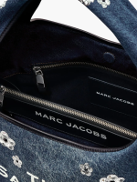 MARC JACOBS - Women The Sequin Daisy Denim Sack Bag - Image 7