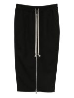 RICK OWENS - Women Zipped Short Pillar Skirt - Image 5