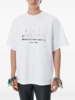 ALEXANDER WANG - Unisex Graphic Short Sleeve T-Shirt