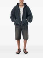 ALEXANDER WANG - Unisex Graphic Logo Zip Up Hoodie - Image 3
