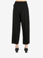 YOHJI YAMAMOTO - Women L Front Tuck Pants - Image 3