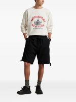 POLO RALPH LAUREN - Men Long-Sleeve Seasonal Fleece Print Motorsport Crewneck - Image 3