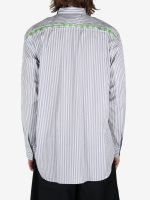 COMME DES GARCONS SHIRT - Men Woven Formal Stripe Shirt - Image 3