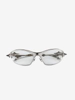 Grey glasses, front view