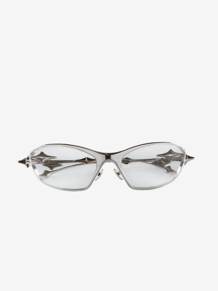 Grey glasses, front view