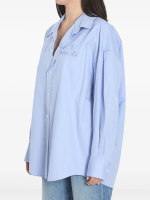 ALEXANDER WANG - Women Graphic Embroidery Oversized Shirt - Image 2