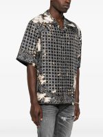 AMIRI - Men Bleach Bandana Bowling Shirt - Image 2