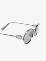 MIU MIU - Women Logo Sunglasses - Image 3