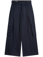 DRIES VAN NOTEN - Men Wide Pleated Pants - Image 4