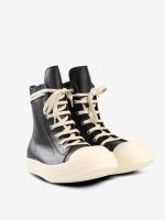 RICK OWENS - Men Scarpe In Pelle Sneakers - Image 2