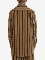 UMA WANG - Men Toffee Tab Shirt - Image 3
