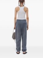 T BY ALEXANDER WANG - Women Essential Terry Classic Puff Paint Logo Sweatpants - Image 3