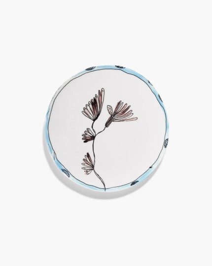 Blue plate,front view