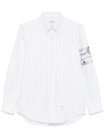 THOM BROWNE - Men Straight Fit BD Long Sleeve Shirt - Image 5